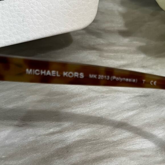 NEW Michael Kors Polynesia MK2013 Vintage Tortoise Shell Brown Square Sunglasses - Picture 10 of 14